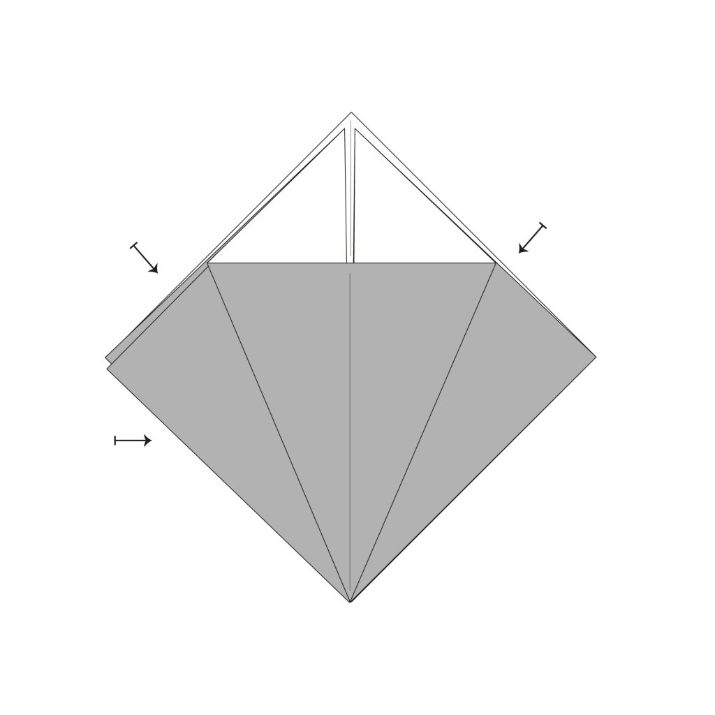 origami snail diagram step 6