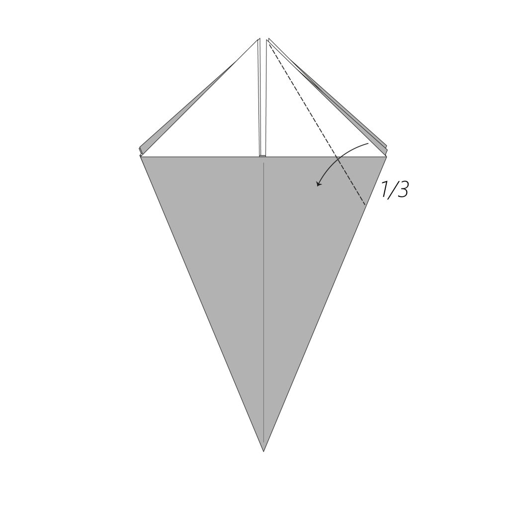 origami snail diagram step 7