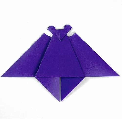 easy origami bat