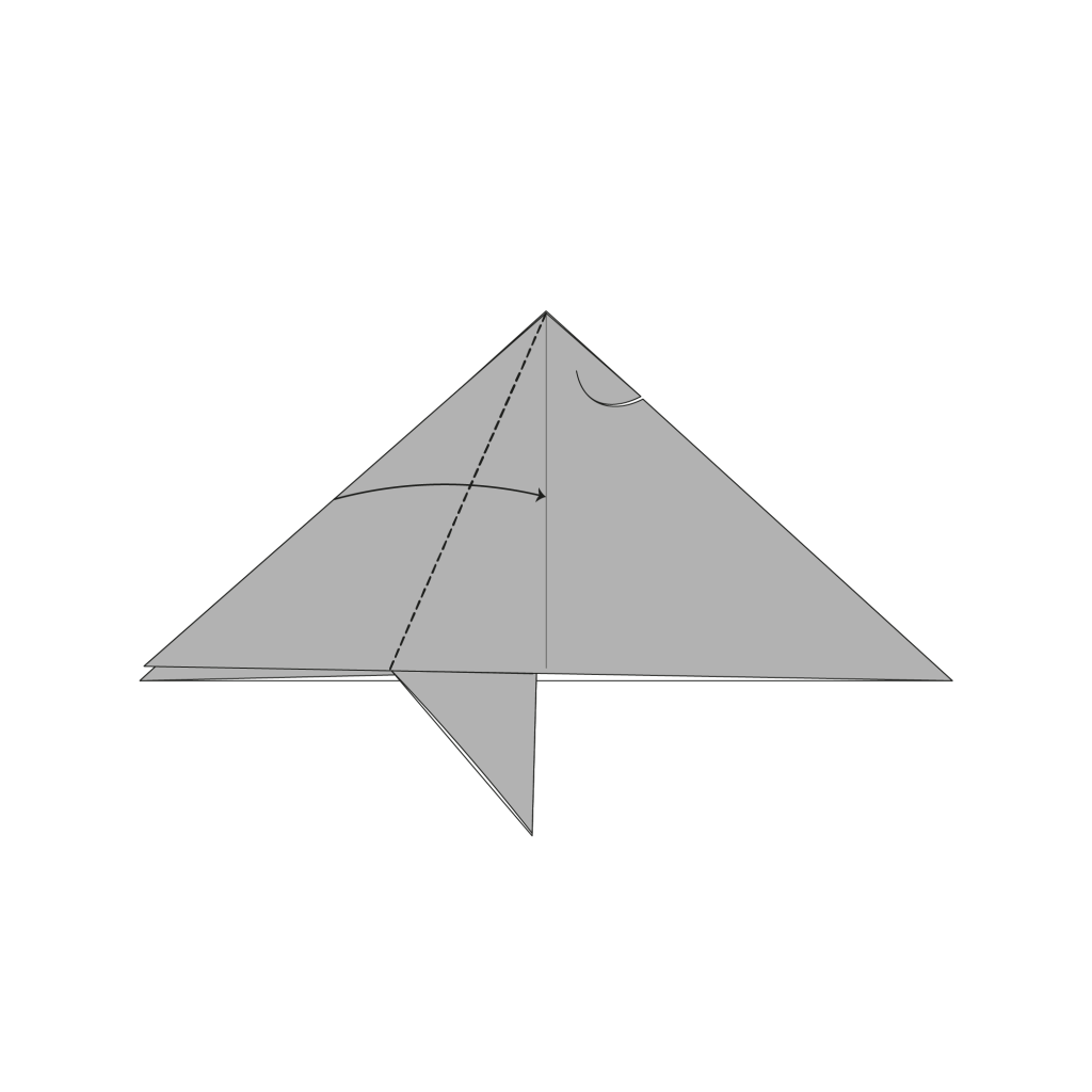 origami bat diagram step 10