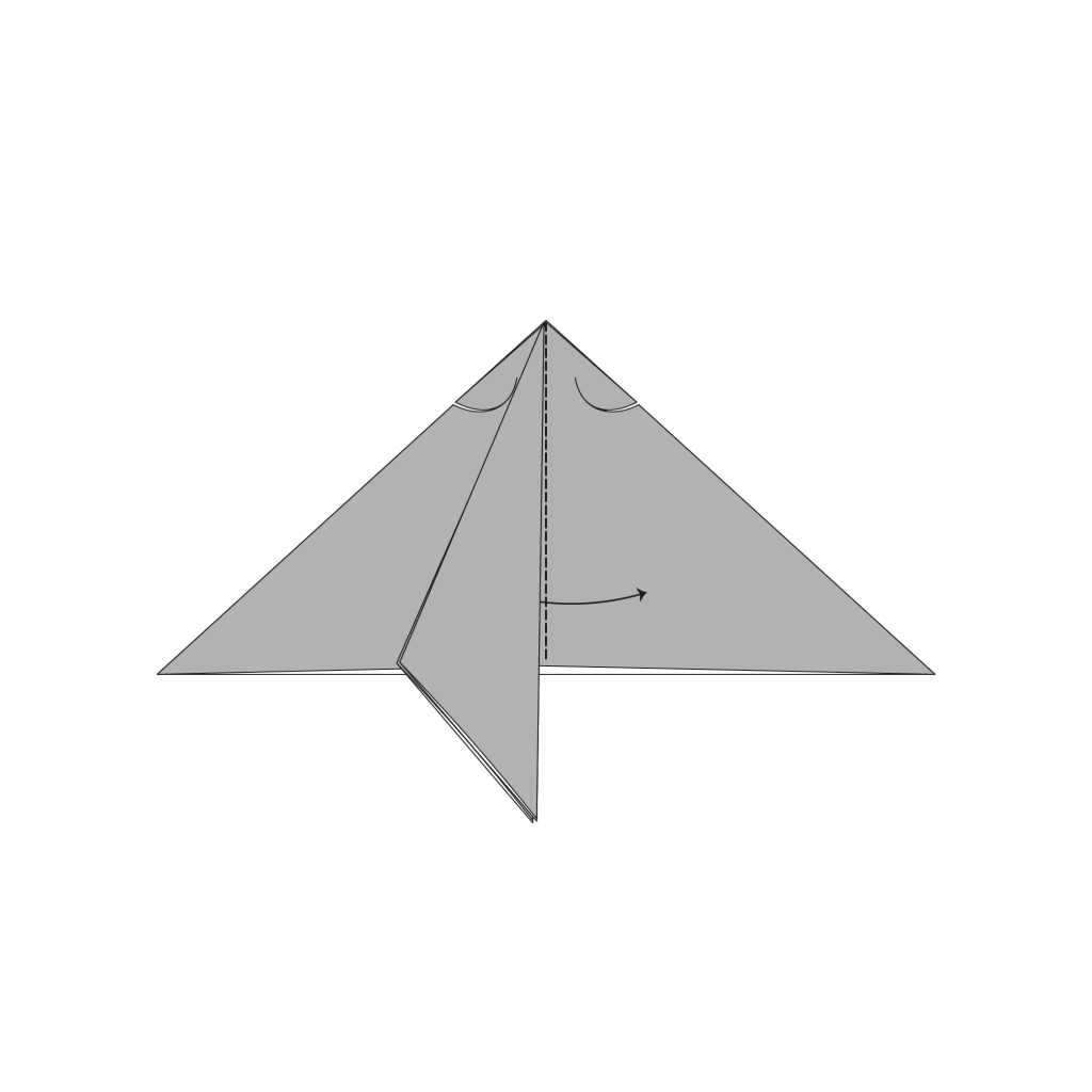 origami bat diagram step 11