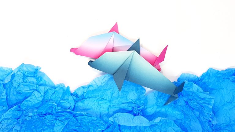 origami dolphins
