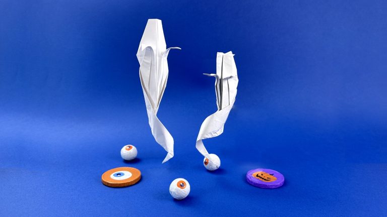 How to Fold an Origami Ghost