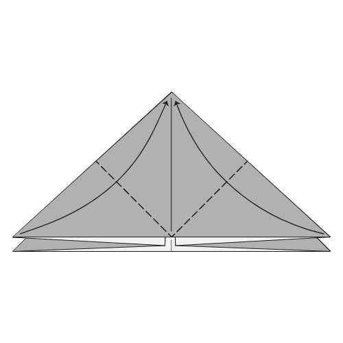 origami waterbomb diagram step 4