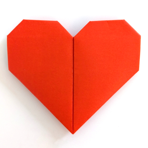 easy origami heart