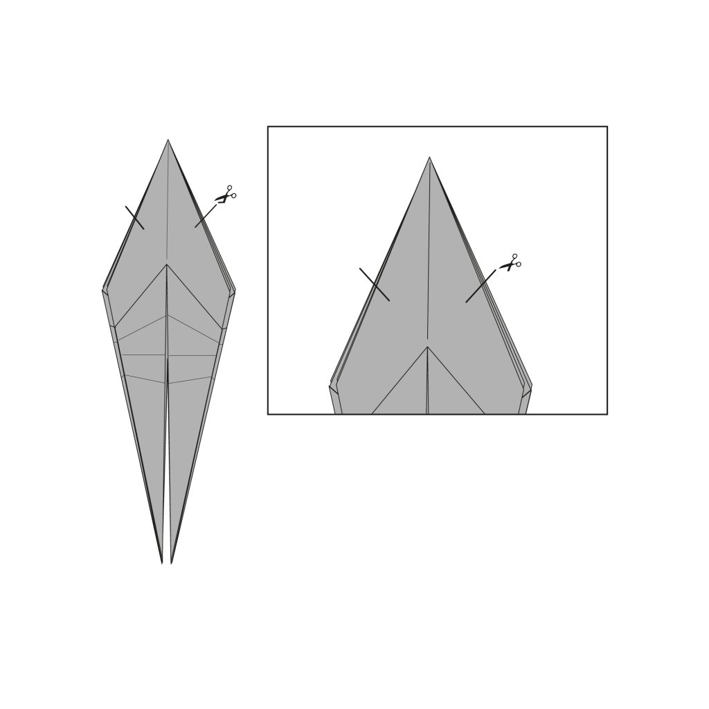 origami crab diagram step 25