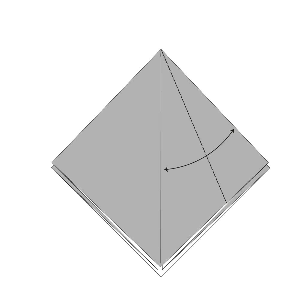 origami crab diagram step 4