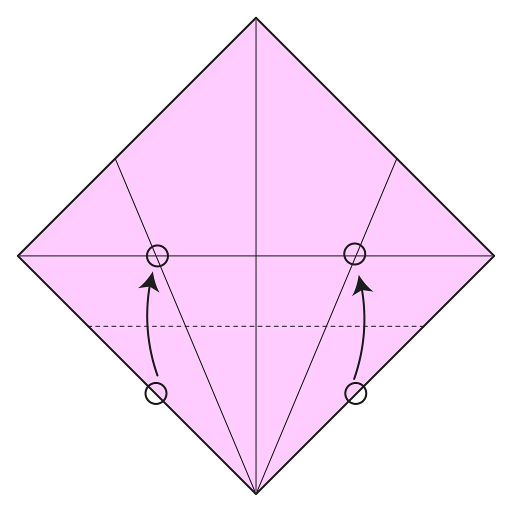 origami angel diagram step 4