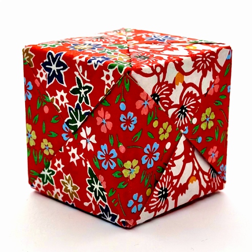 easy origami cube