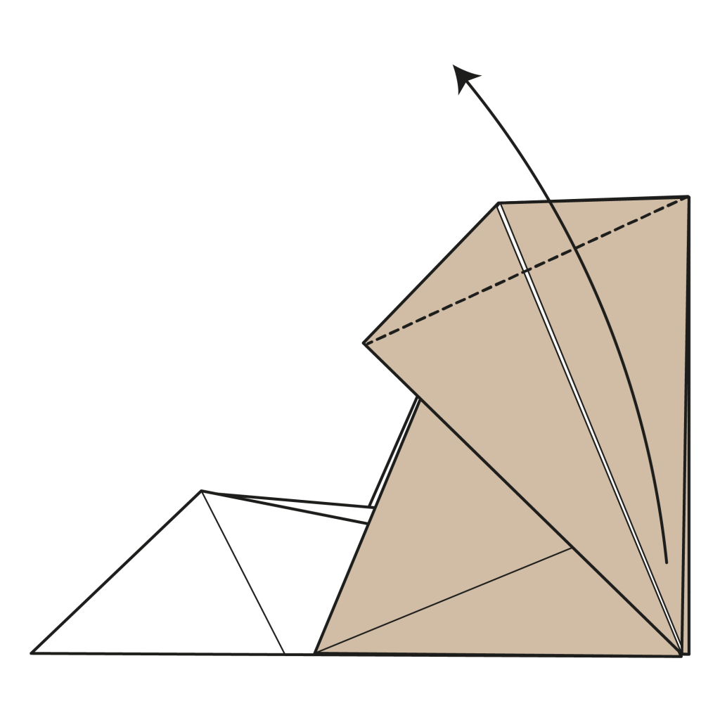 origami cat diagram step 13