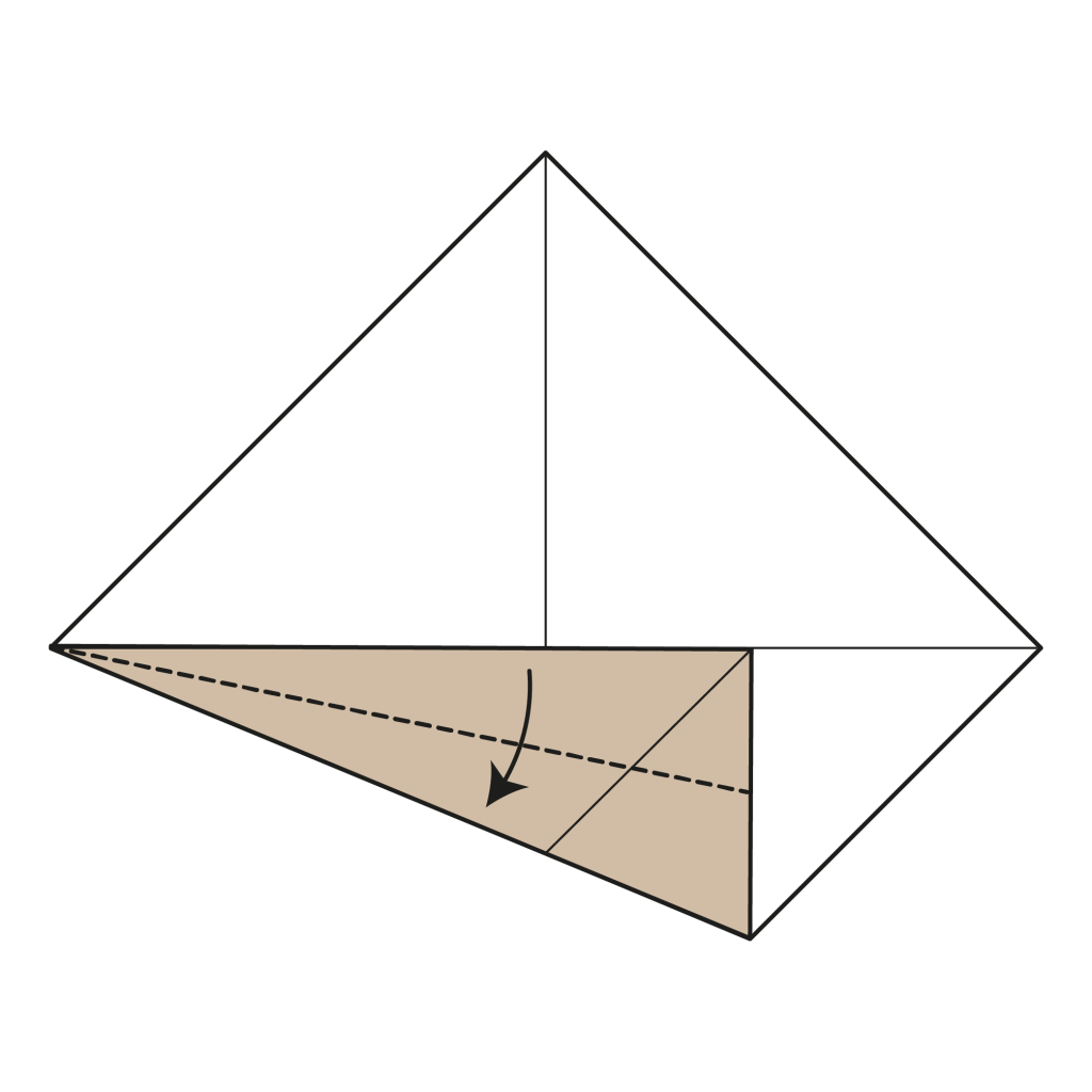 origami cat diagram step 3