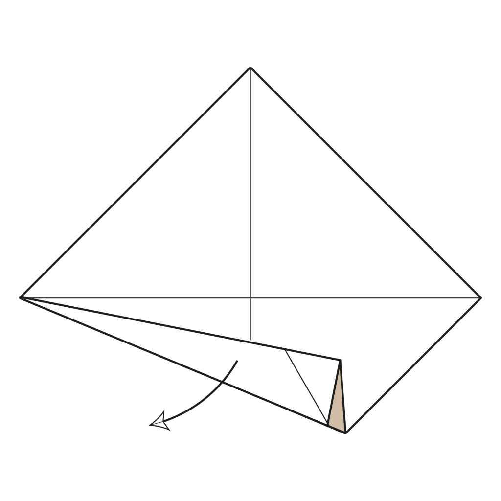 origami cat diagram step 4