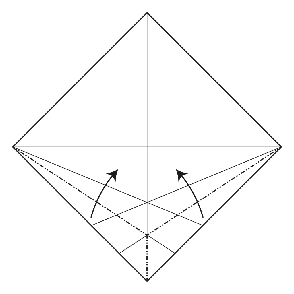 origami cat diagram step 6