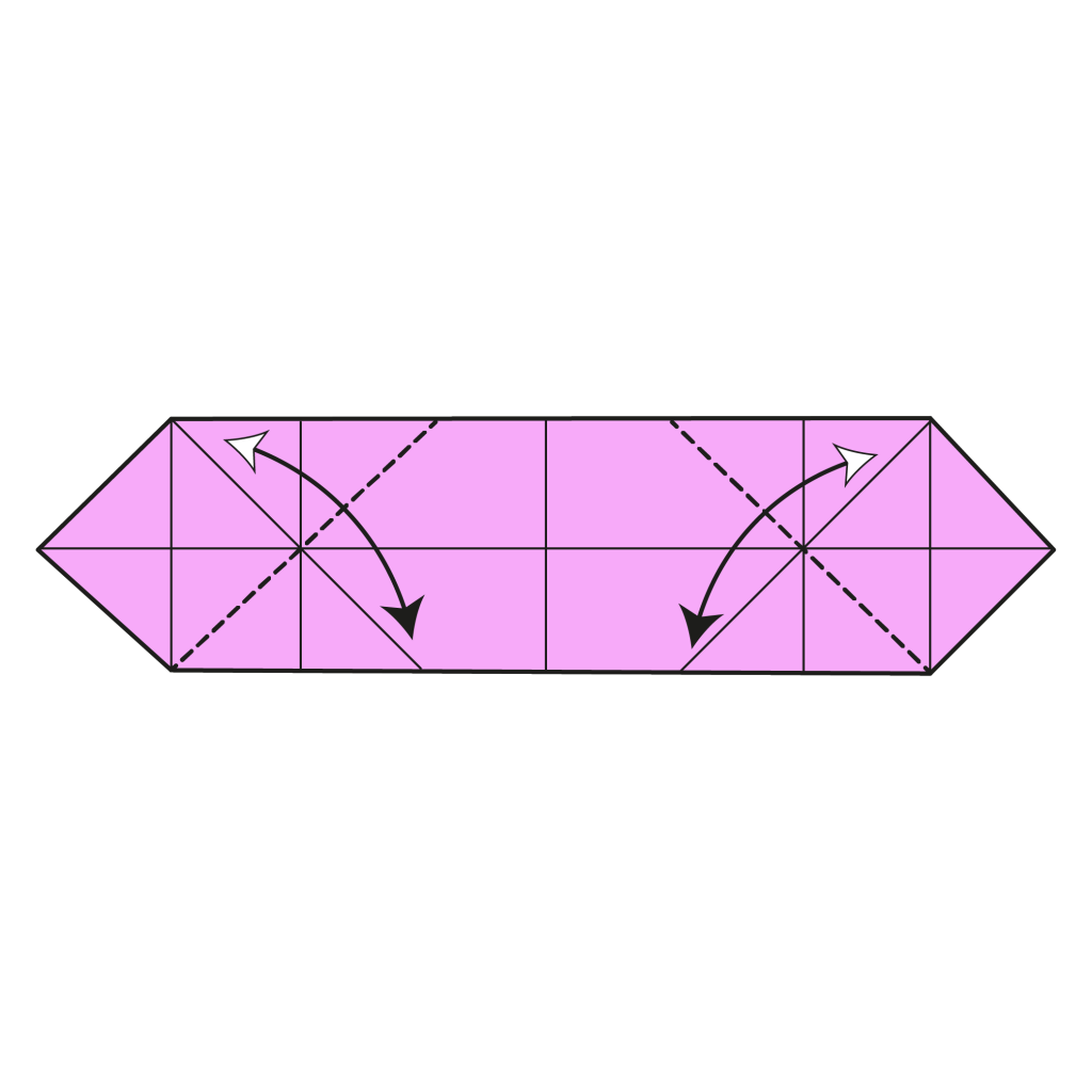 origami kissing lips diagram step 10