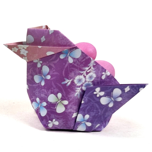 easy origami chick