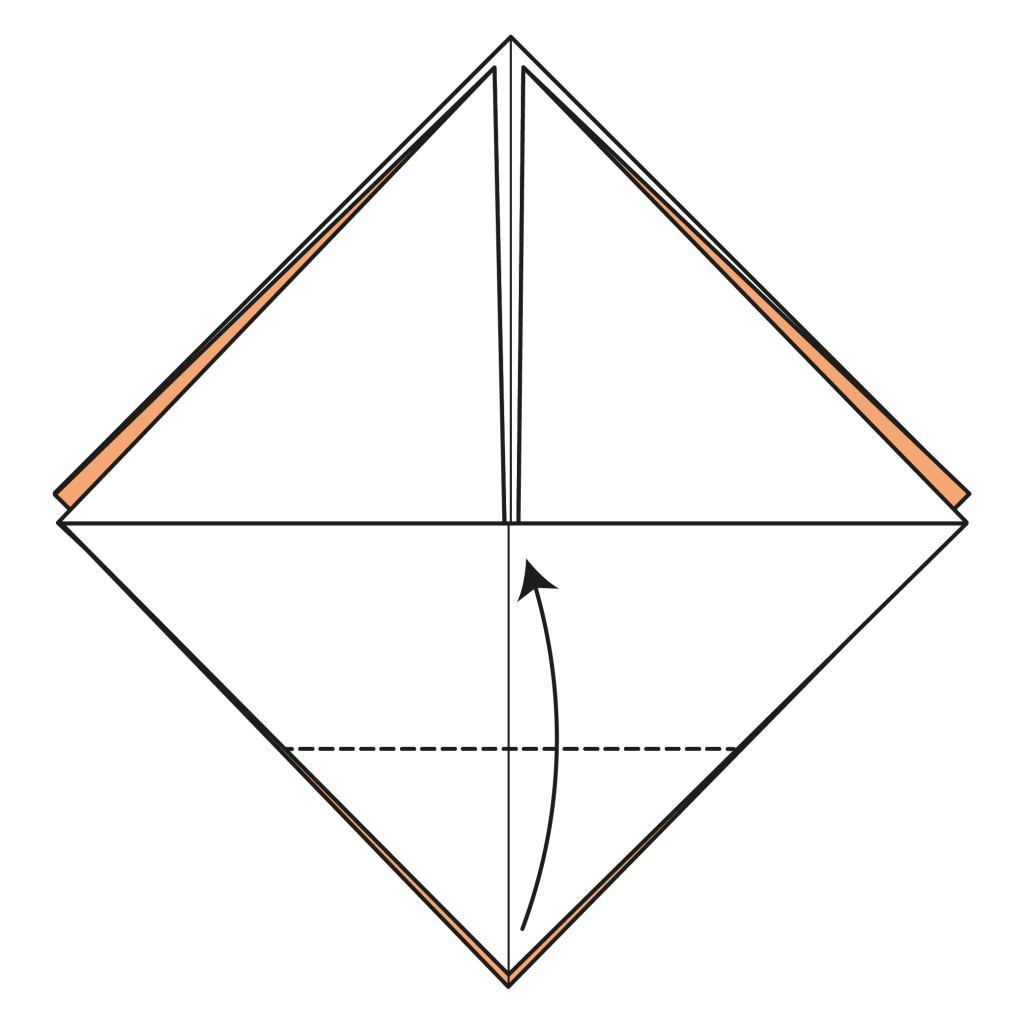 origami basket diagram step 12