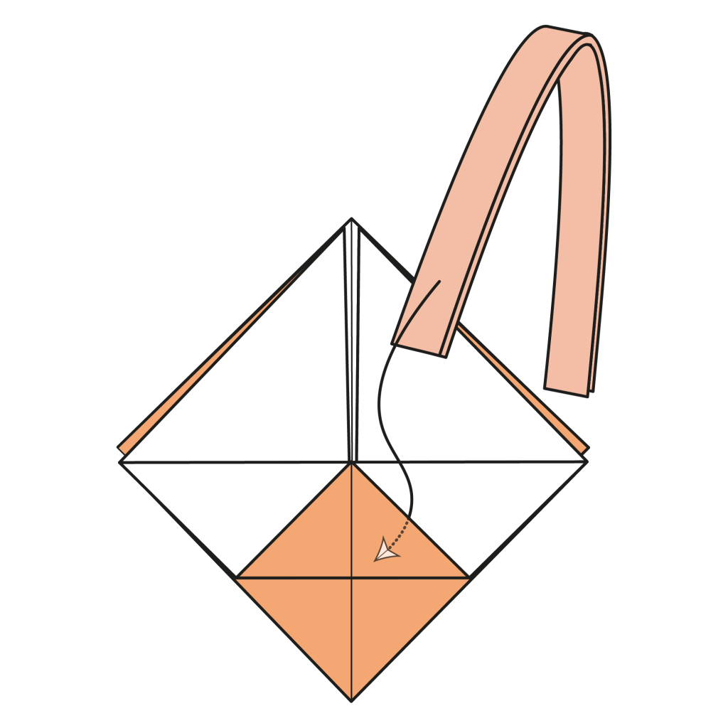 origami basket diagram step 13