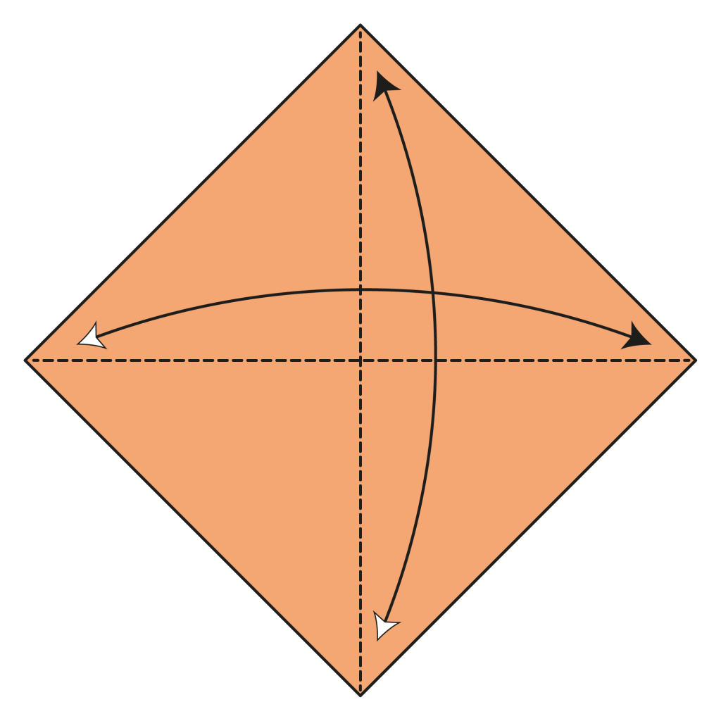 origami basket diagram step 7