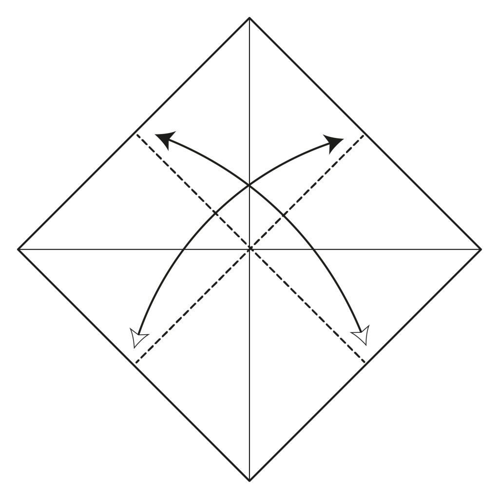 origami basket diagram step 9