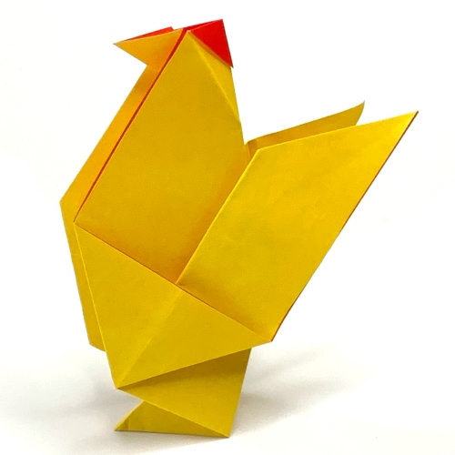 easy origami chicken