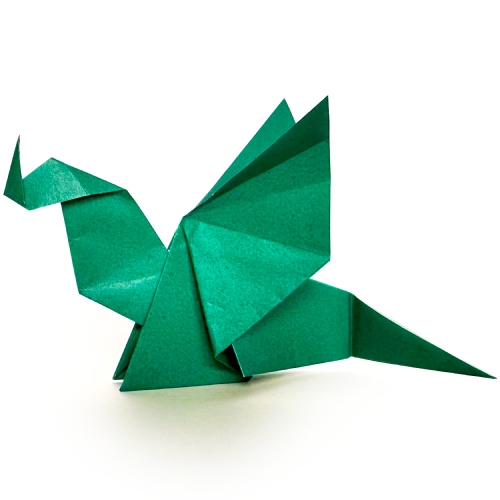 easy origami dragon