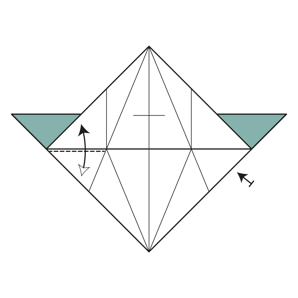 origami dragon diagram step 10